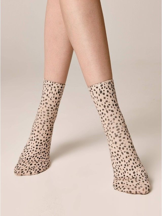 Women's socks CONTE ELEGANT FANTASY, s.23-25, 399 beige - 3