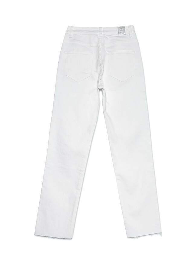 Denim trousers CONTE ELEGANT CON-316, s.170-102, white - 8