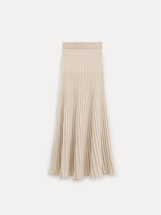 Women's skirt CONTE ELEGANT LDK2564, s.170-90, beige - 5