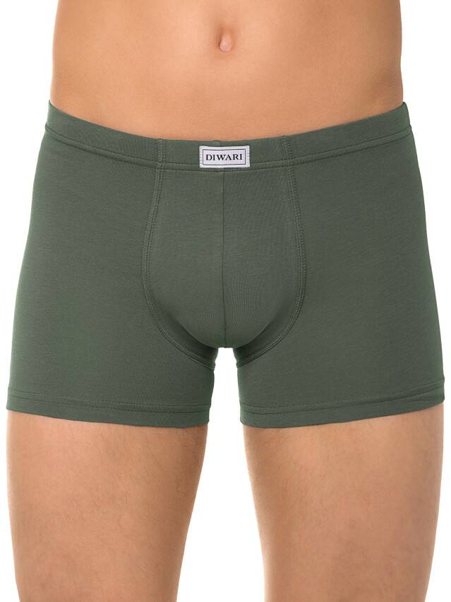 Men's underpants DiWaRi BASIC MSH 127, s.102,106/XL, olive green - 1