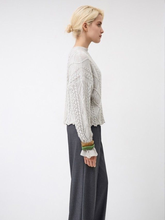 Women's pullover CONTE ELEGANT LDK24129, s.170-84, gray melange - 2