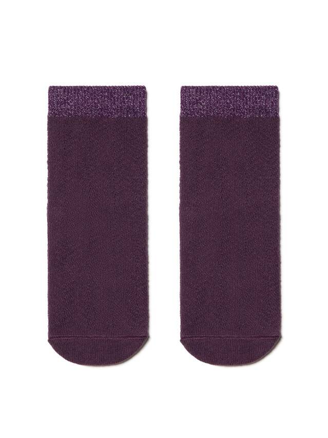 Women's socks CONTE ELEGANT AJOUR, s.23, 076 aubergine - 2