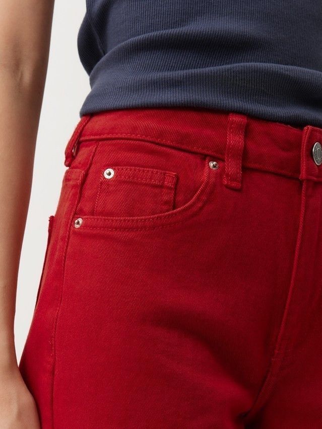Women's jeans CONTE CON-1010, s.164-94, red - 7