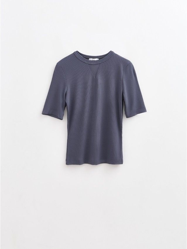 Women's polo neck shirt CONTE ELEGANT LD 3061, s.170-84, graphite - 1