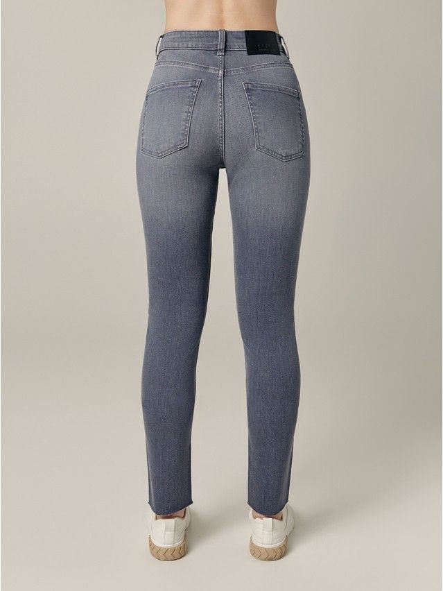 Denim trousers CONTE ELEGANT CON-669, s.170-102, grey - 6