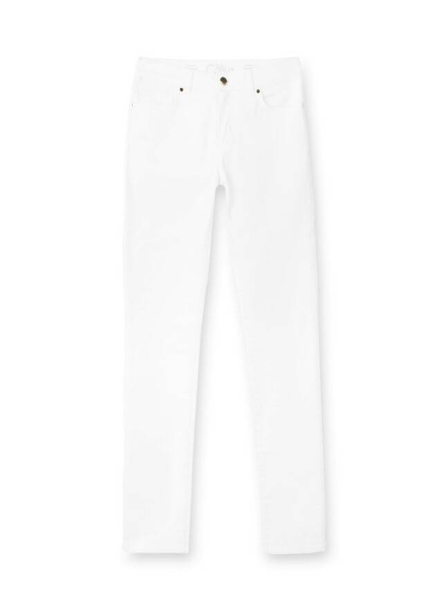Denim trousers CONTE ELEGANT CON-43W, s.170-102, white - 3