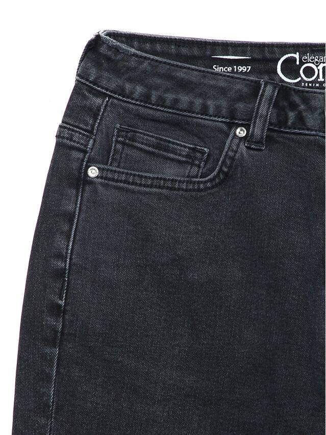 Denim trousers CONTE ELEGANT CON-137B, s.170-102, washed black - 7