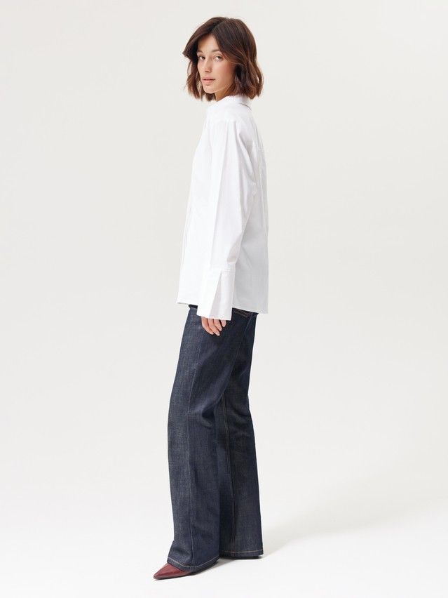 Women's shirt CONTE LRU 3774, s.170-84-90, white - 3