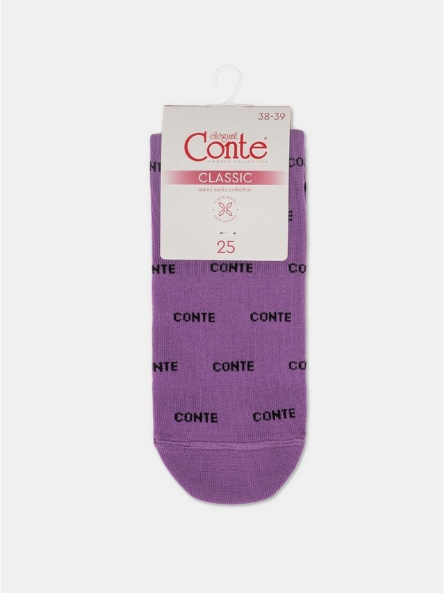 Women's socks CONTE ELEGANT CLASSIC, s.23, 528 lilac - 5