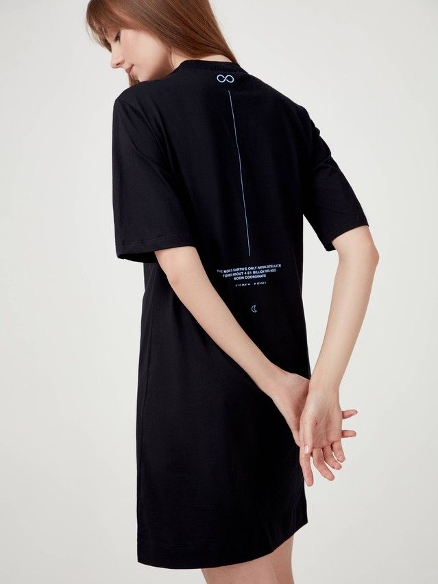 Women's gown CONTE ELEGANT LPL 1684, s.170-88-94, black - 1