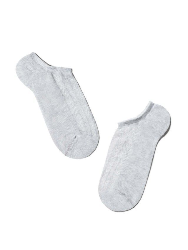 Women's cotton socks ACTIVE (ultra-short) 19С-185SP, s.36-37, 179 light gray - 2