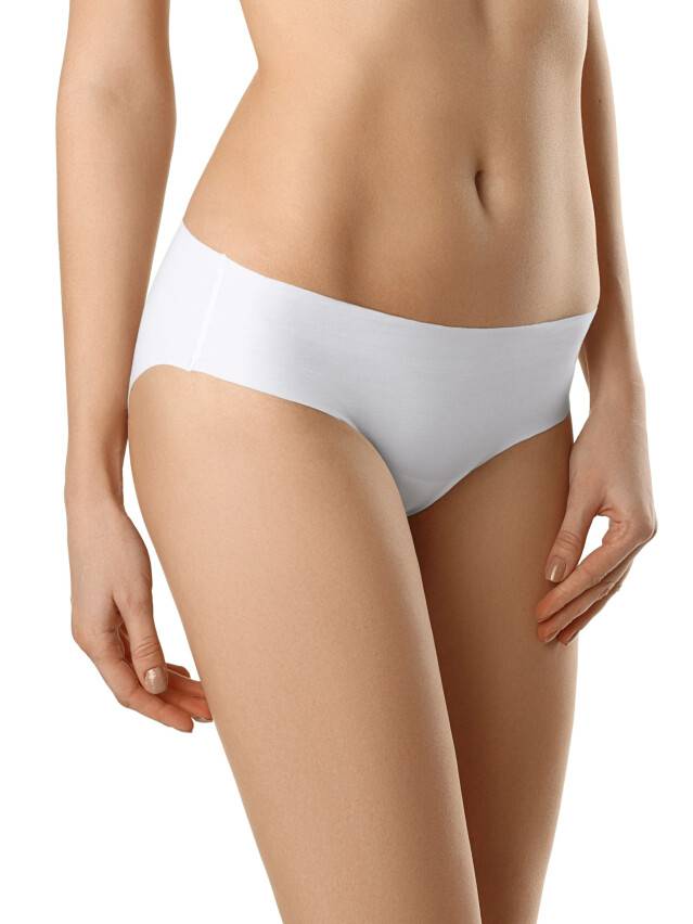 Women's panties INVISIBLE LB 973 (packed on mini-hanger),s.90, white - 1