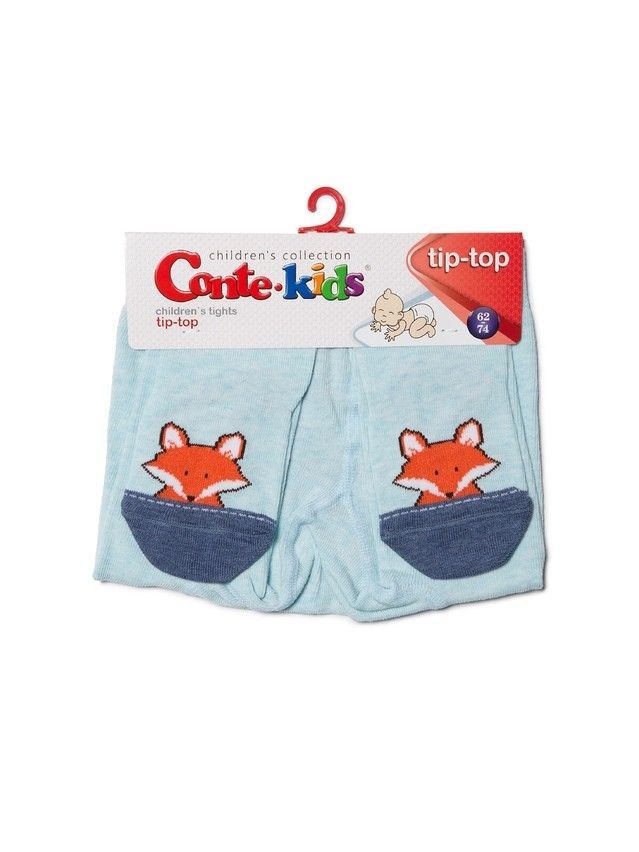 Children's tights CONTE-KIDS TIP-TOP, s.62-74 (12),440 pale turquoise - 7