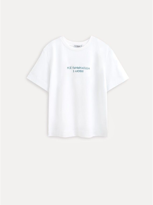 Women's polo neck shirt CONTE ELEGANT LD 3029, s.170-92, white-lyubou - 6