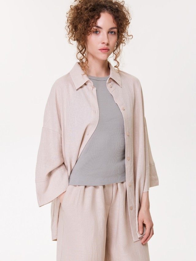 Women's shirt CONTE LRU 3482, s.170-84-90, beige - 1