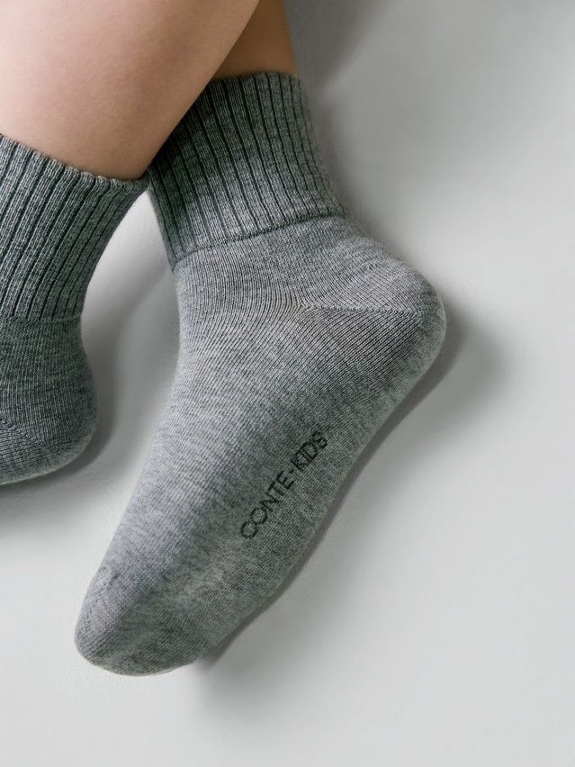 Children's socks CONTE-KIDS TIP-TOP, s.12, 1036 grey - 3