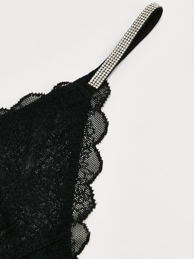 Women's panties CONTE ELEGANT JASMINE LTA 2552, s.90, black-flower - 4