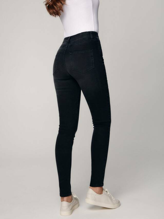 Denim trousers CONTE ELEGANT CON-353, s.170-102, washed black - 3