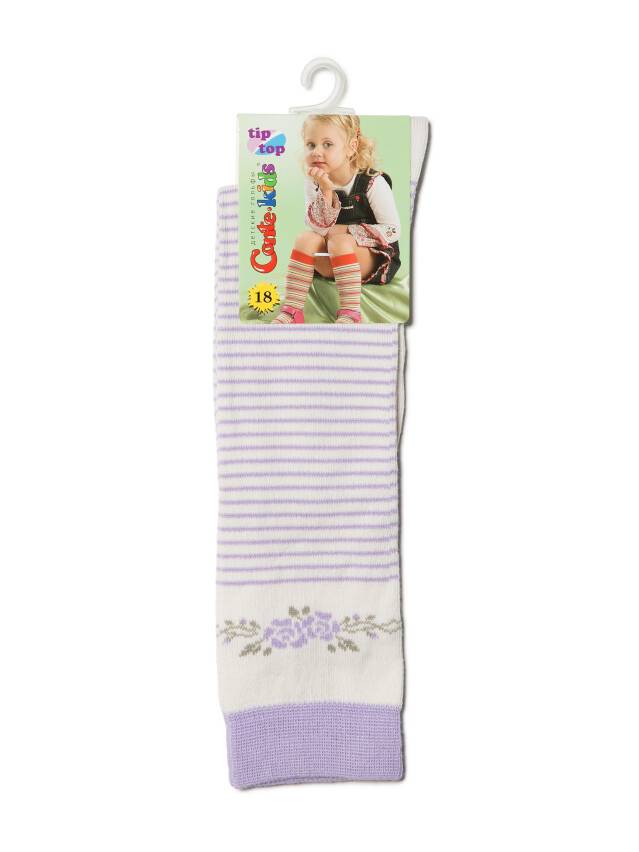 Children's knee high socks CONTE-KIDS TIP-TOP, s.27-29, 038 milky-lilac - 2