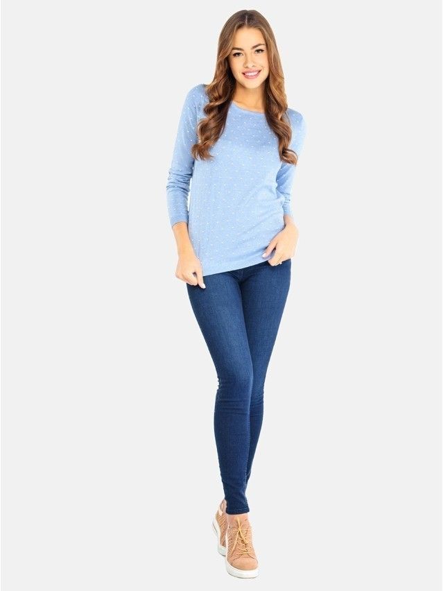 Women's pullover CONTE ELEGANT LDK013, s.158,164-84, blue - 3