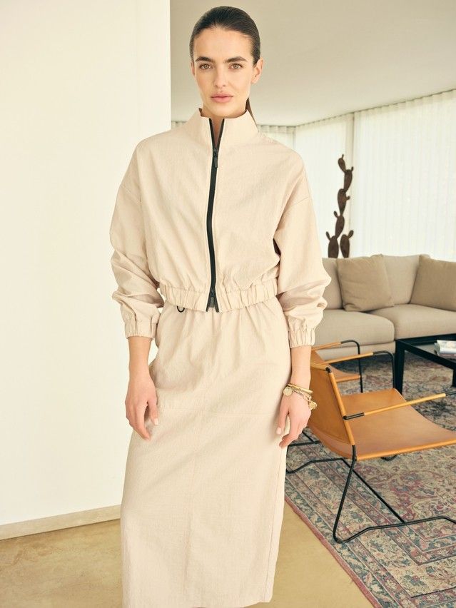 Women's jacket CONTE ELEGANT LJ 3104, s.170-84-90, beige - 2