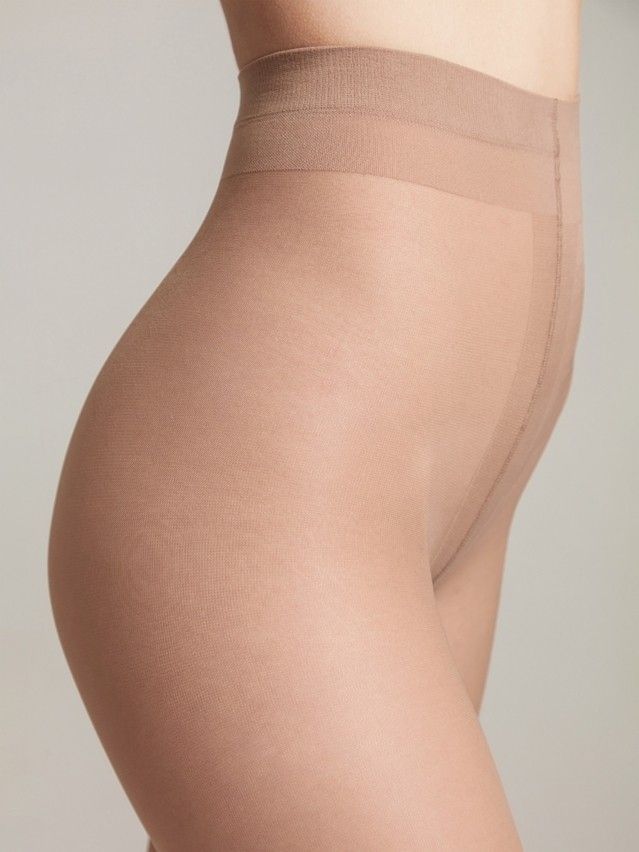 Women's tights CONTE ELEGANT PRESTIGE 12 (euro-envelop),s.2, beige - 2