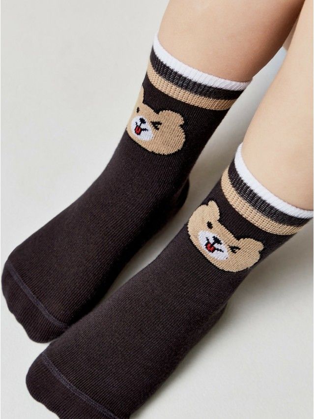 Children's socks CONTE-KIDS TIP-TOP, s.12, 984 dark brown - 2