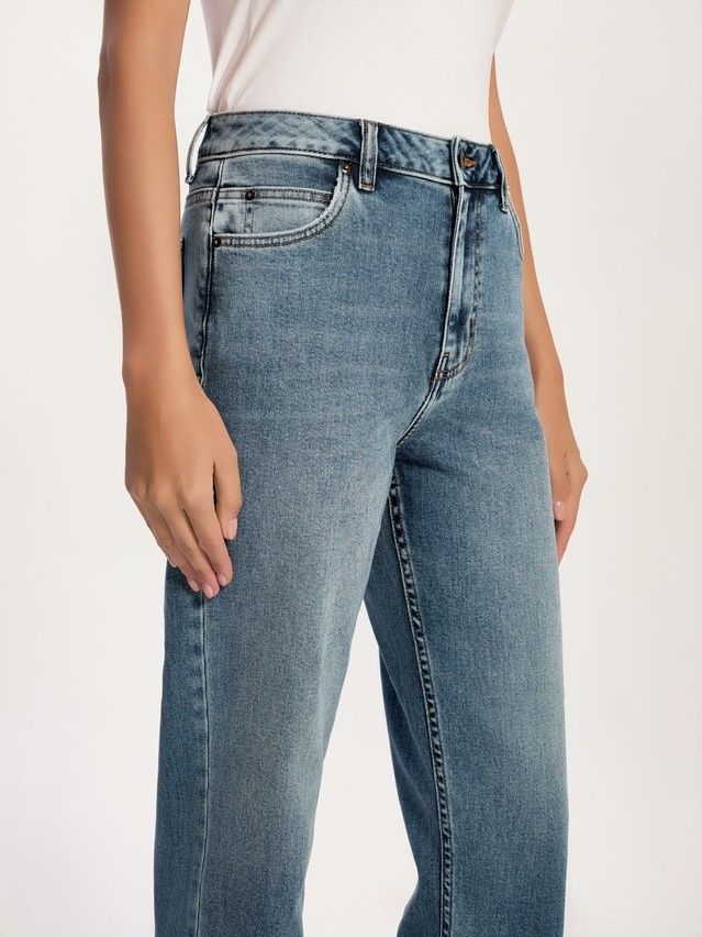 Denim trousers CONTE ELEGANT CON-738, s.170-102, blue - 5