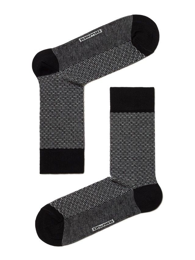 Men's socks CLASSIC 19C-35SP, s. 40-41, 121 black-gray - 3