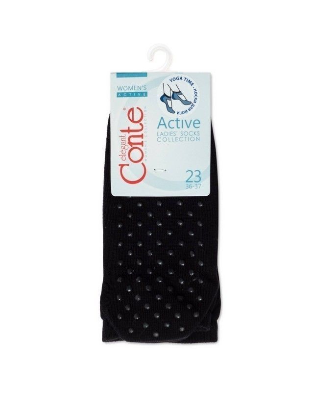 Women's socks CONTE ELEGANT ACTIVE, s.23, 256 black - 4