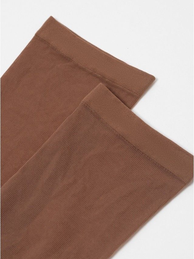 Women's socks CONTE ELEGANT TULLE (2 pairs),s.23-25, bronz - 2