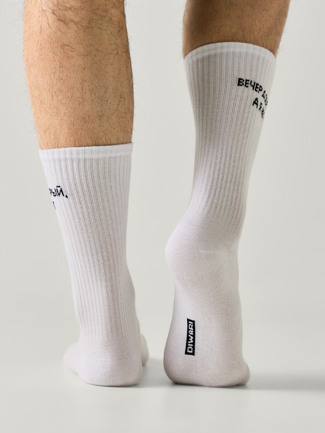 Men's socks DIWARI ACTIVE, s.25, 219 white - 2