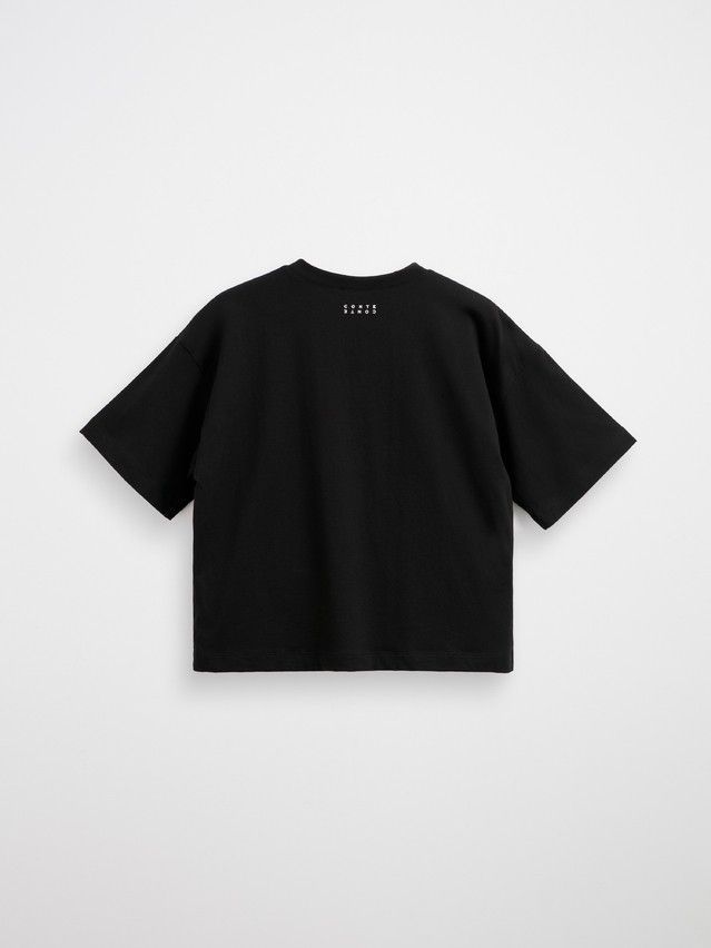 Women's polo neck shirt CONTE ELEGANT LD 3032, s.170-92, black-park guell - 2