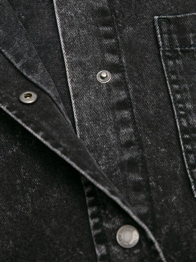 Denim windbreaker CONTE CON-984, s.170-88-94, washed black - 8
