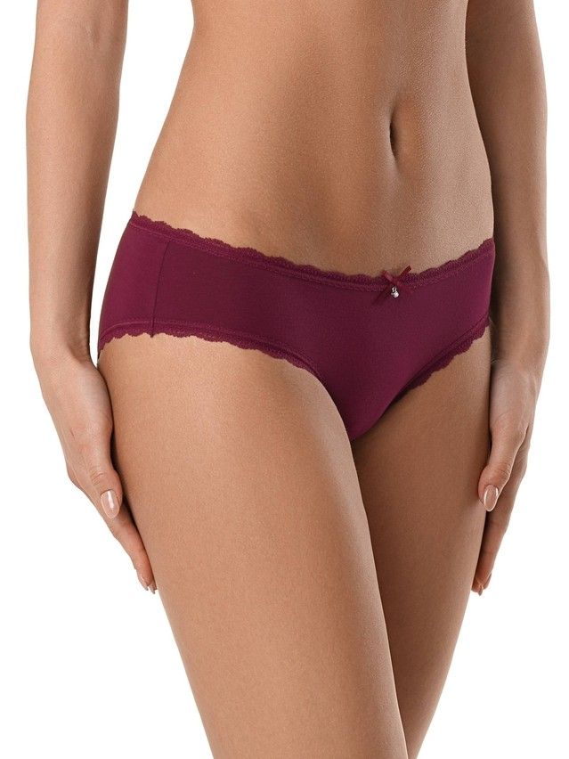 Women's panties CONTE ELEGANT SECRET CHARM LHP 988, s.90, bordo - 1