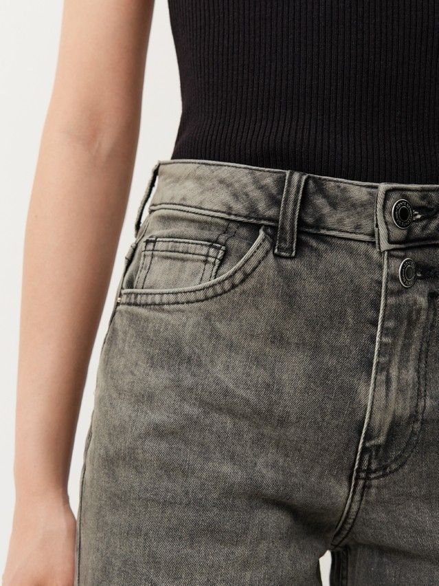 Women's jeans CONTE CON-964, s.164-90, black tint - 9