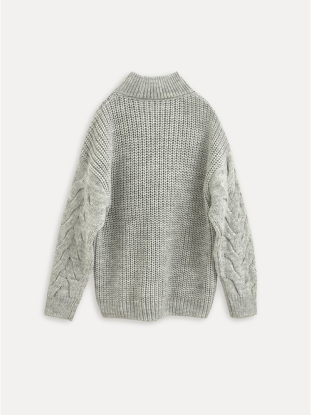 Women's pullover CONTE ELEGANT LDK24136, s.170-84, gray melange - 7