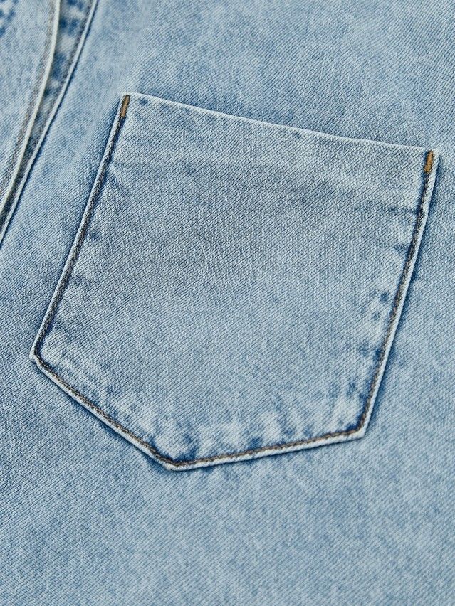 Denim windbreaker CONTE CON-925, s.170-84-90, light blue - 13