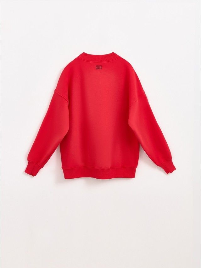Women's polo neck shirt CONTE ELEGANT LD 2833, s.170-100, crimson red - 2