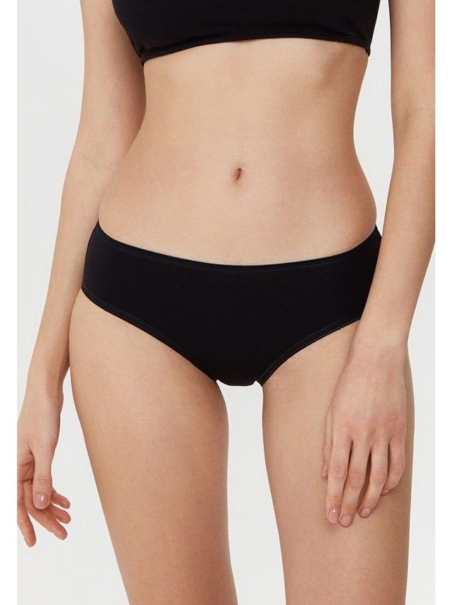 Women's cotton panties LB 2014, 90 / XS, black - 1
