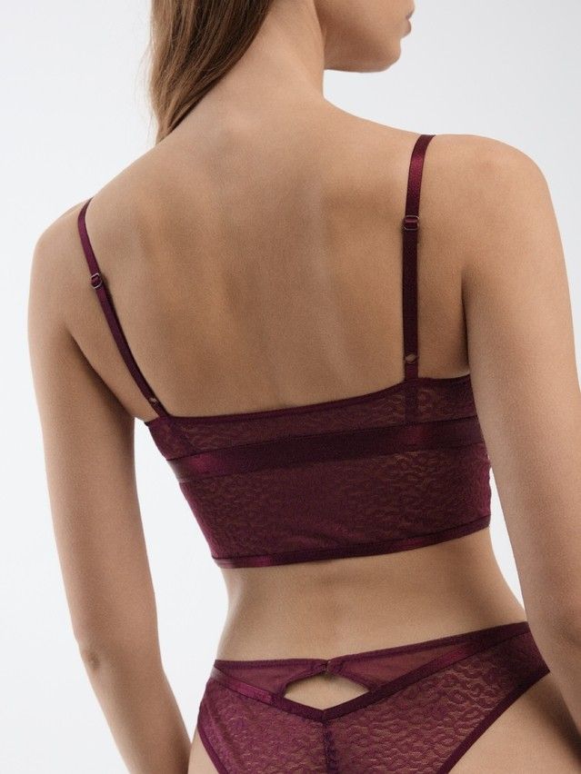 Women's bustier CONTE ELEGANT SAVAGE LBE 2534, s.170-84, marsala - 3