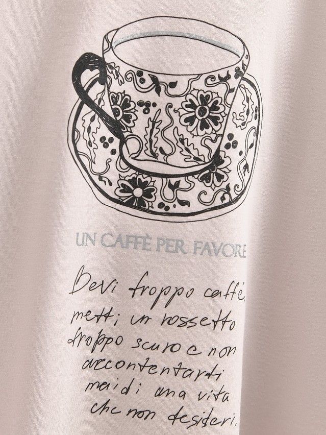 Women's polo neck shirt CONTE ELEGANT LD 3039, s.170-100, beige-cup - 6