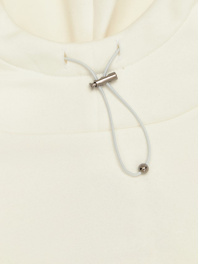 Women's polo neck shirt CONTE LD 3233, s.170-84, off-white - 3
