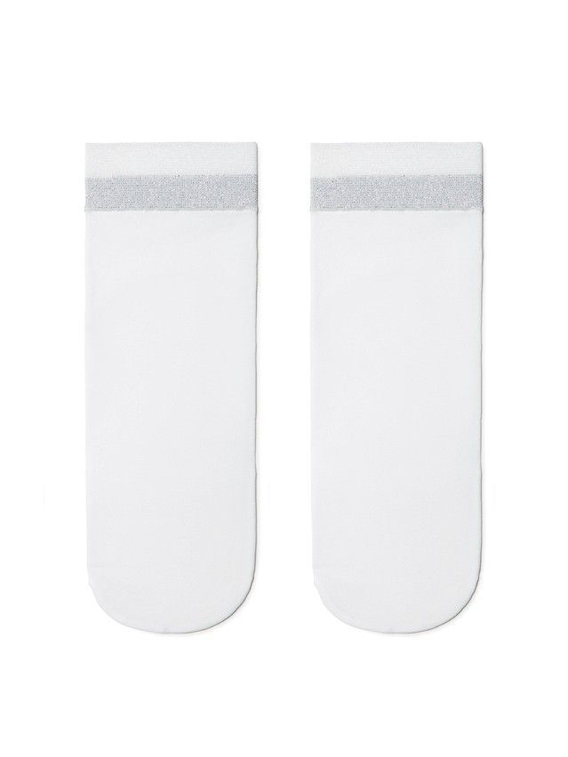 Women's socks CONTE ELEGANT FANTASY, s.23-25, silver-bianco - 2