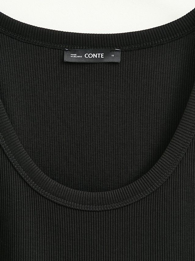 Woman's sleeveless top CONTE ELEGANT LTD 3292, s.170-84, black - 4