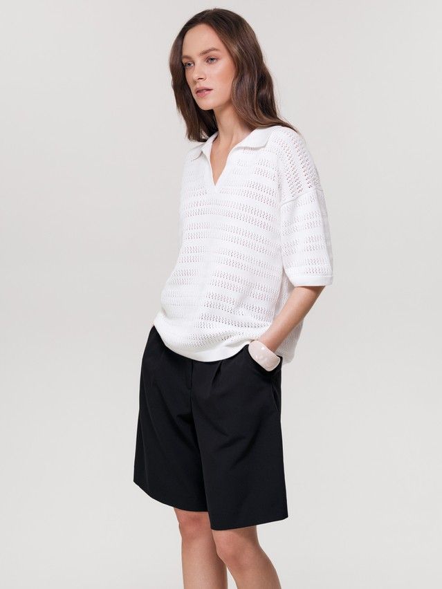 Women's pullover CONTE ELEGANT LDK2555, s.170-84, ecru - 4