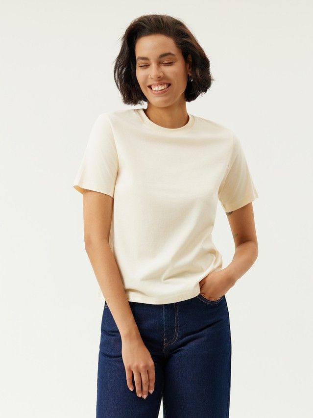 Women's jumper CONTE ELEGANT BASIC COLLECTION LD 5024, s.170-84, light yellow - 4