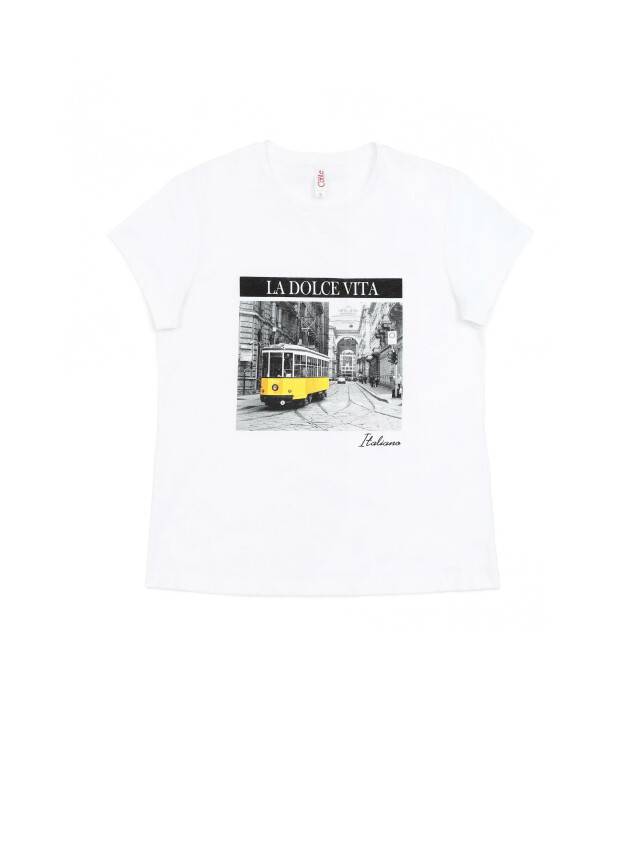 Women's t-shirt LD 1112, s.170-100, white - 2
