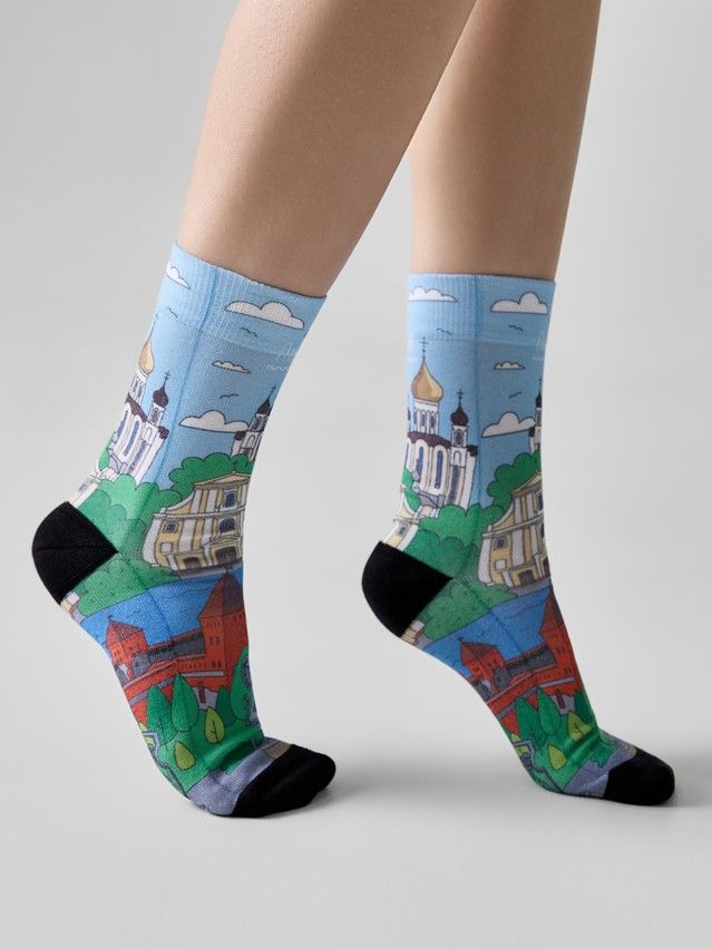Women's socks CONTE ELEGANT CLASSIC, s.23-25, 1214 multicolor - 3