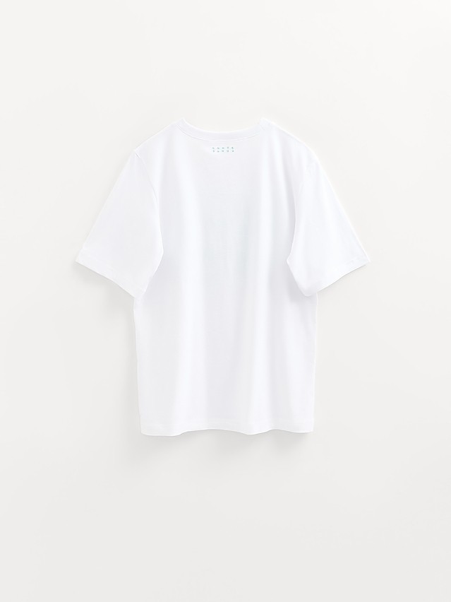 Women's polo neck shirt CONTE ELEGANT LD 3036, s.170-92, white-paris - 2